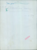 Chevalier Maurice remains in 133 - Vintage Photograph