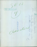 Coffee in the lounge during the visit to Stockholm in 1953 - Vintage Photograph