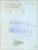 Maurice Chevalier during filming - Vintage Photograph