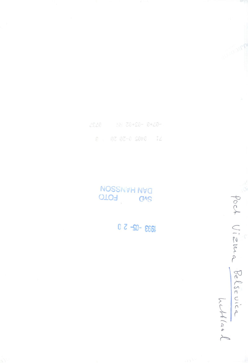 Vizna Belsevica, poet Latvia - Vintage Photograph