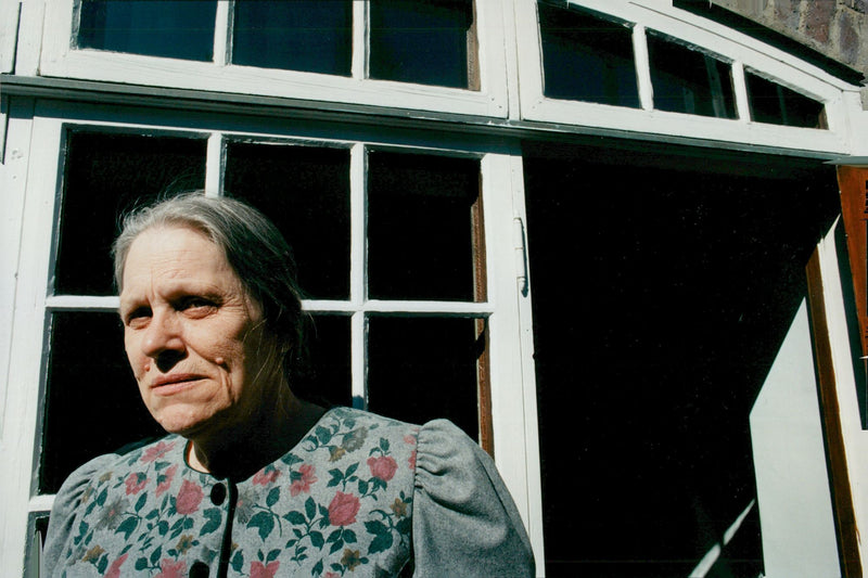 Vizna Belsevica, poet Latvia - Vintage Photograph