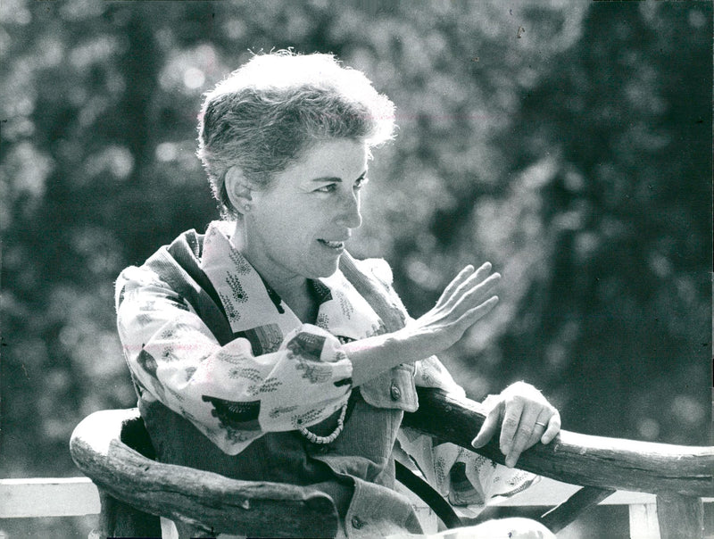 Ann Charters, pianist / writer - Vintage Photograph