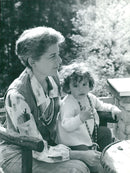 Ann Charters, pianist / writer - Vintage Photograph