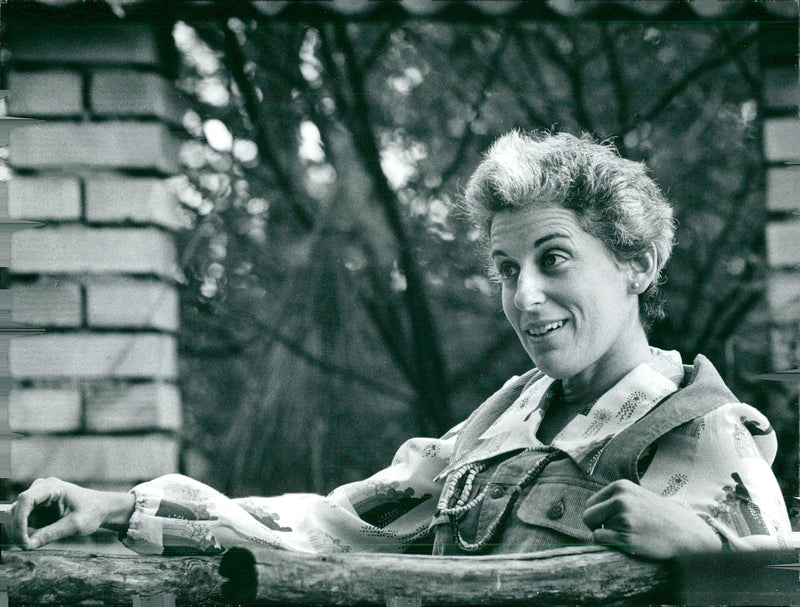 Ann Charters, pianist / writer - Vintage Photograph