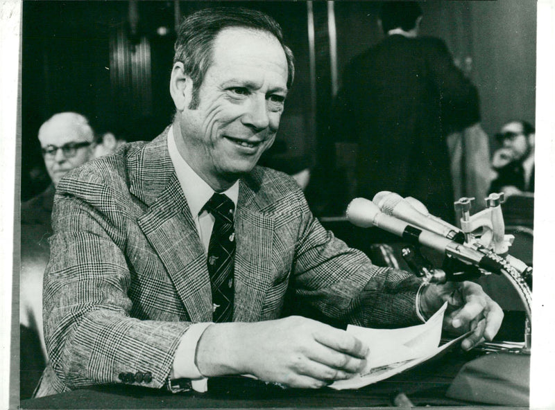Werner Michael Blumenthal, politician - Vintage Photograph