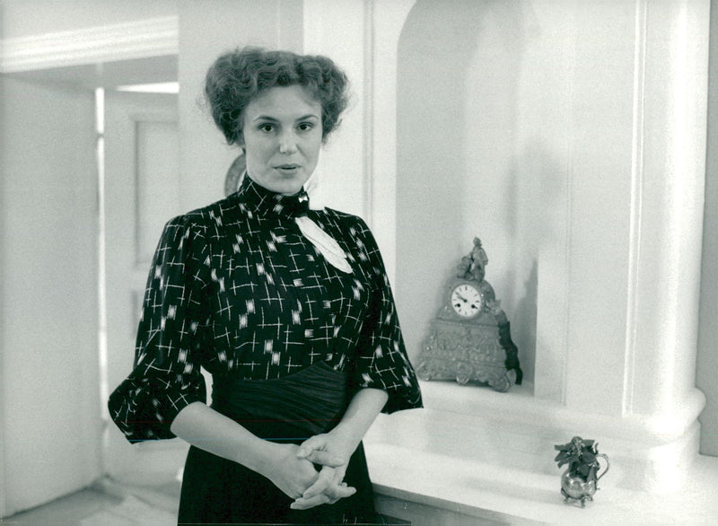 Ewa Carlsson, actor - Vintage Photograph