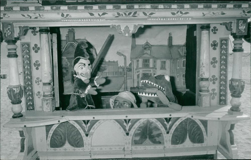 Puppet Punch and Judy - Vintage Photograph