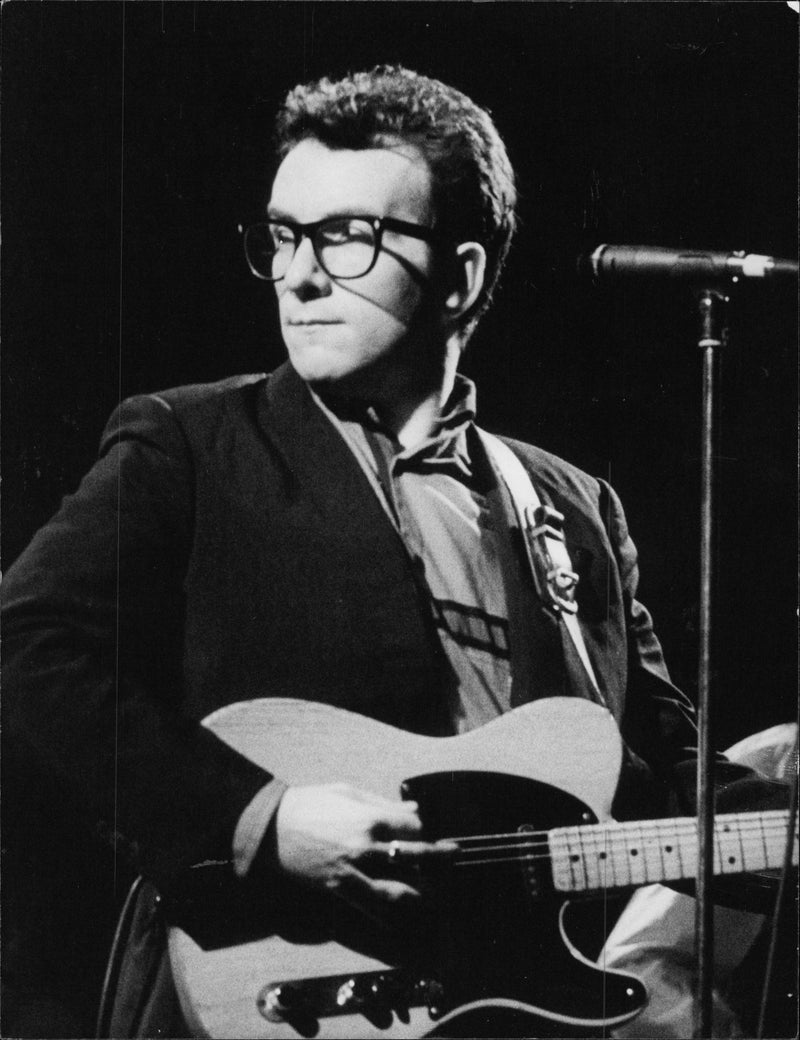 Elvis Costello - Vintage Photograph