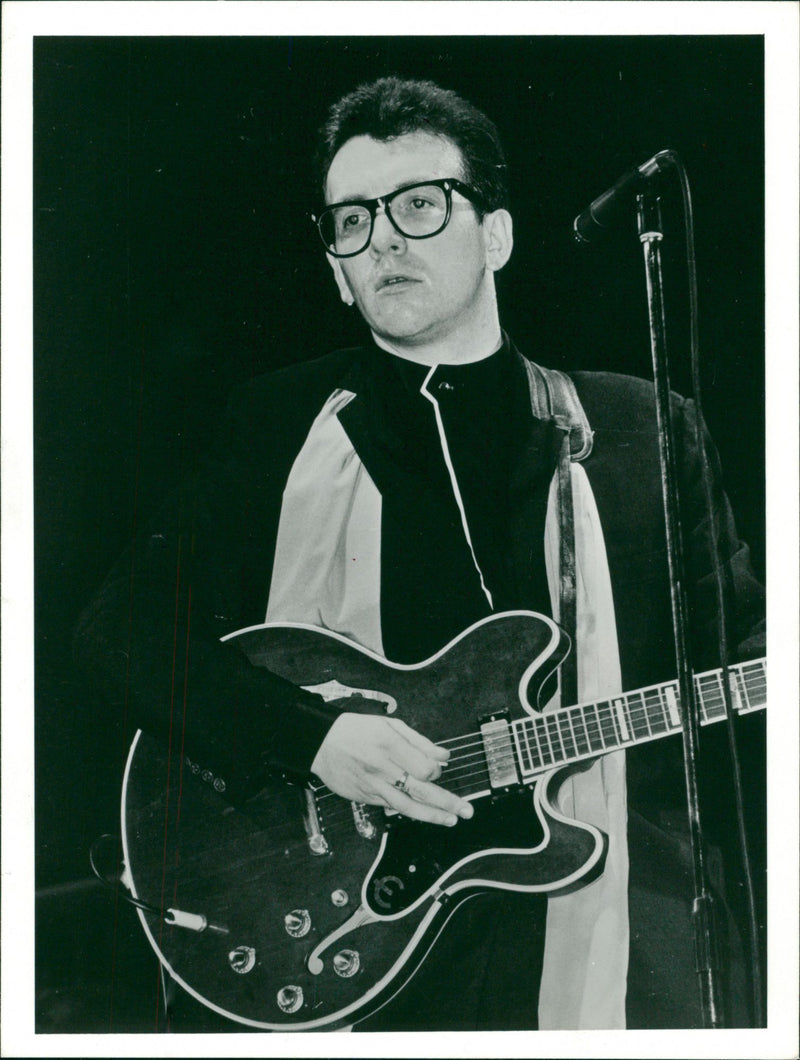 Elvis Costello - Vintage Photograph