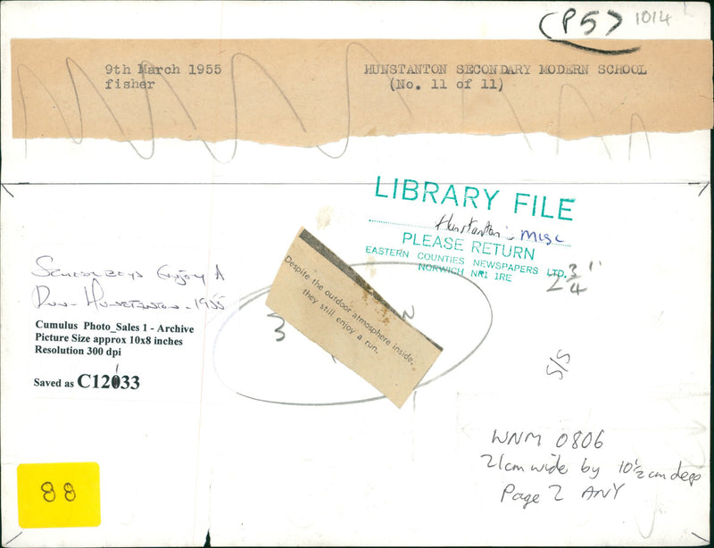 Hunstanton - Vintage Photograph