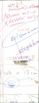 Elvis Costello - Vintage Photograph