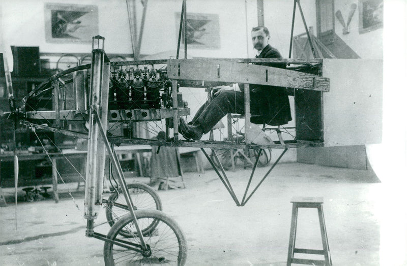 Louis BlÃ©riot, engineer - Vintage Photograph
