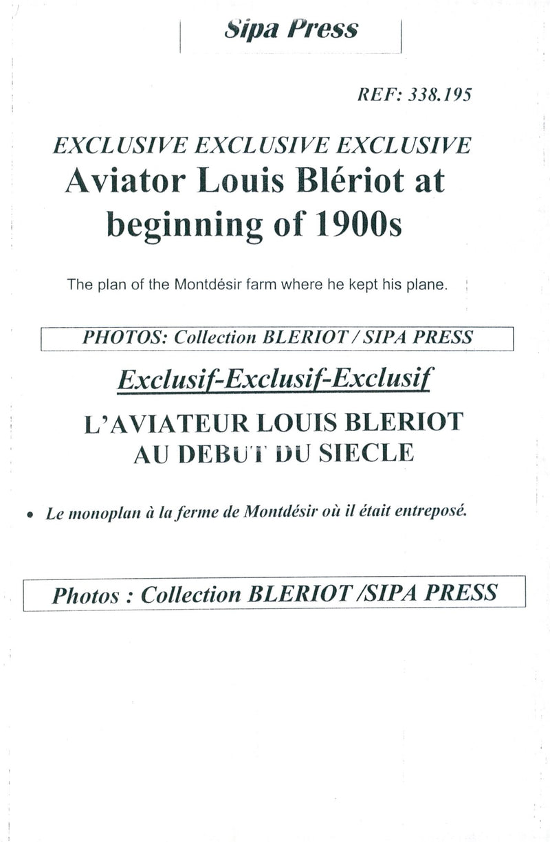 Louis BlÃ©riot, engineer - Vintage Photograph