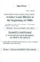 Louis BlÃ©riot, engineer - 15 July 1909 - Vintage Photograph