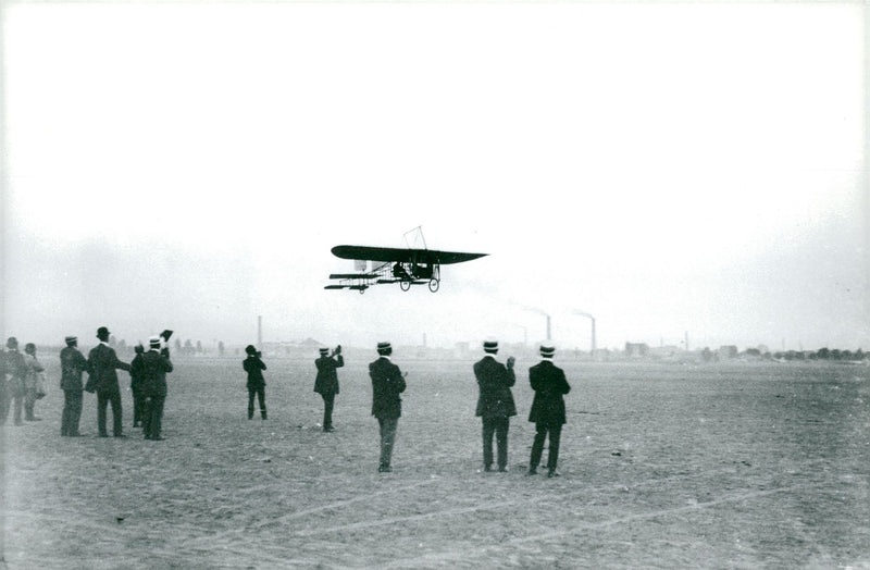 Louis BlÃ©riot, engineer - 15 July 1909 - Vintage Photograph