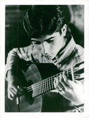Diego Blanco, musician - Vintage Photograph