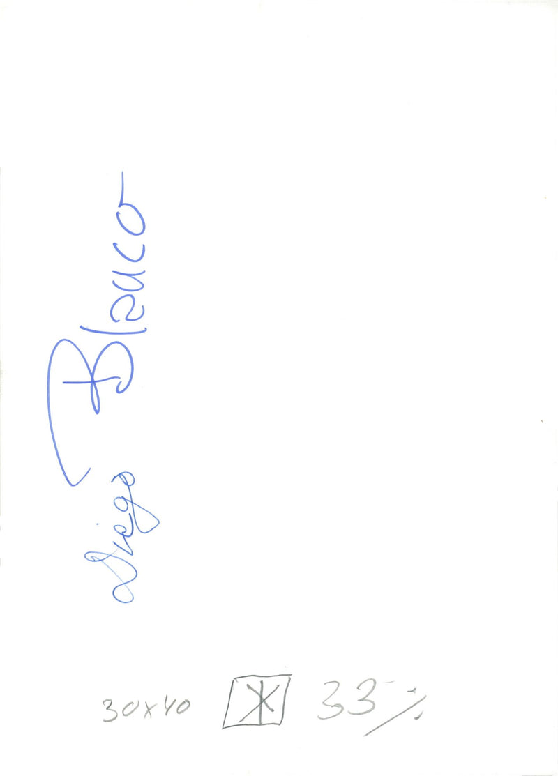 Diego Blanco, musician - Vintage Photograph