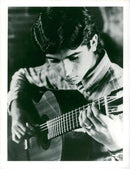 Diego Blanco, musician - Vintage Photograph