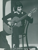 Diego Blanco, musician - Vintage Photograph