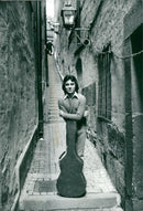 Diego Blanco, musician - Vintage Photograph