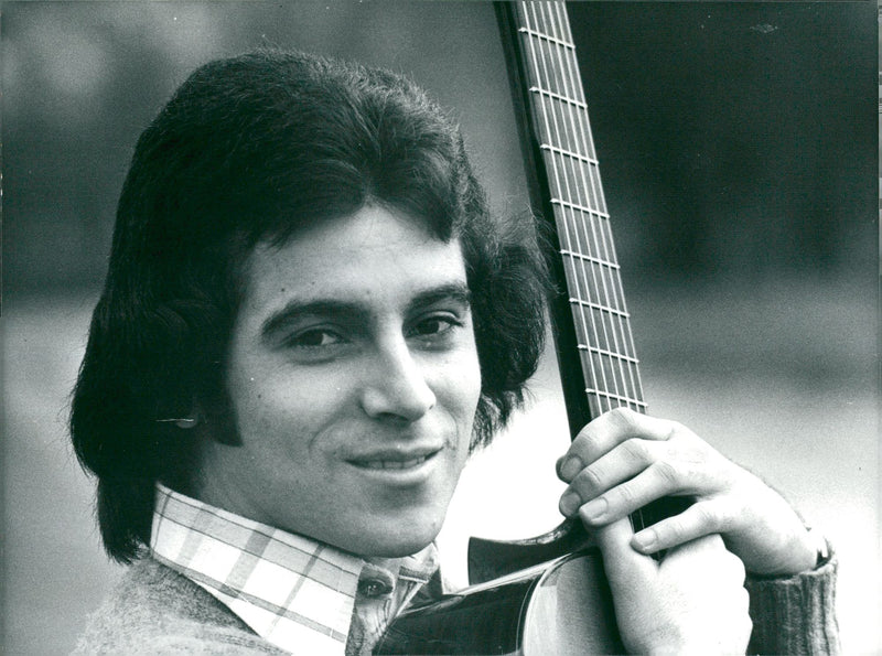 Diego Blanco, musician - Vintage Photograph