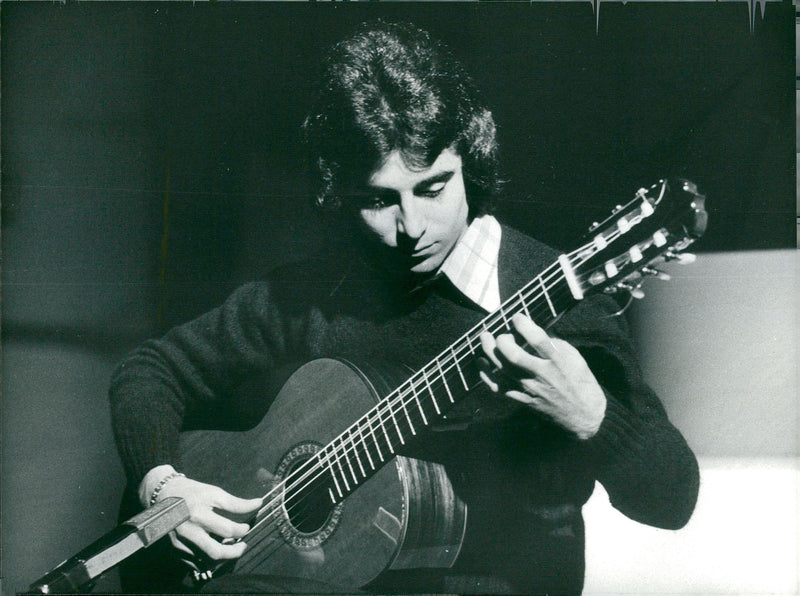 Diego Blanco, musician - Vintage Photograph