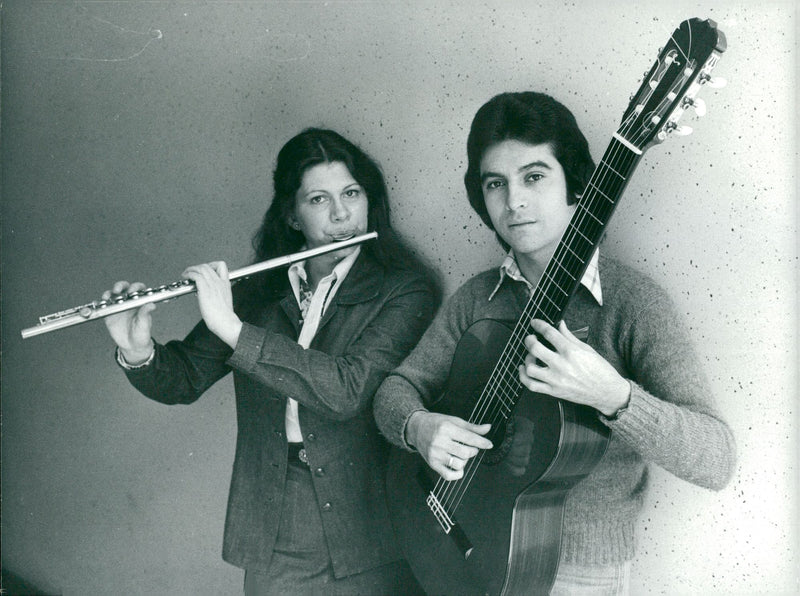 Diego Blanco, musician - Vintage Photograph