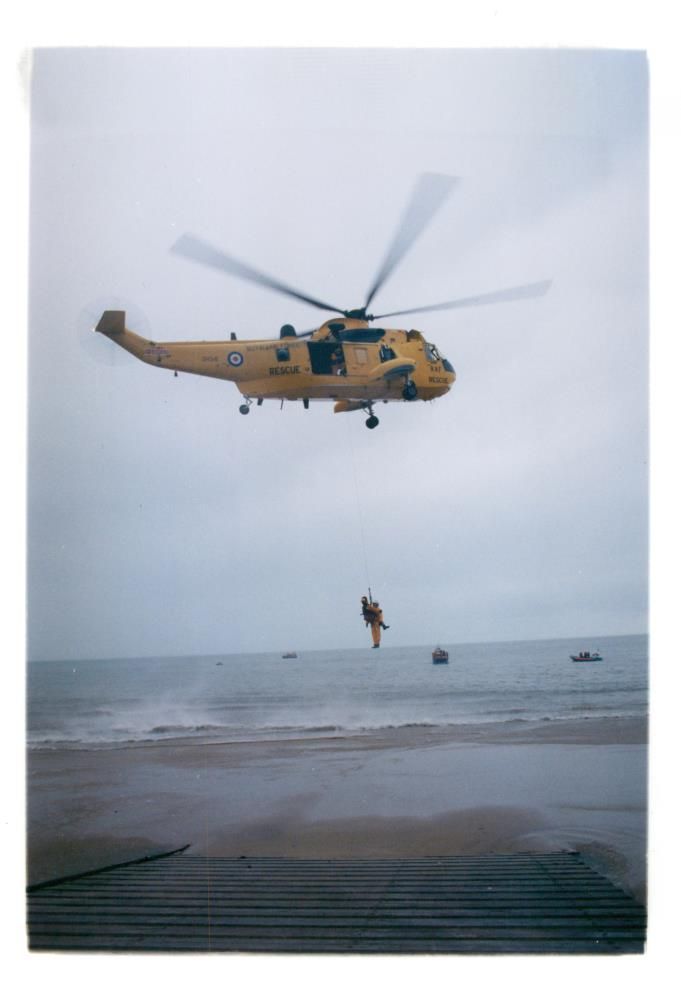 Emergency Services: Retiring lifeboat man - Vintage Photograph