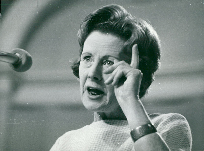 Barbara Castle, politician UK - Vintage Photograph