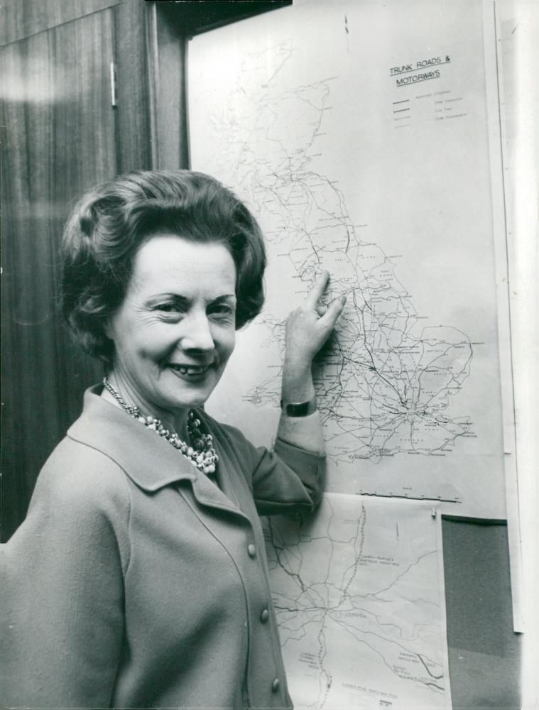 Barbara Castle, politician UK - Vintage Photograph