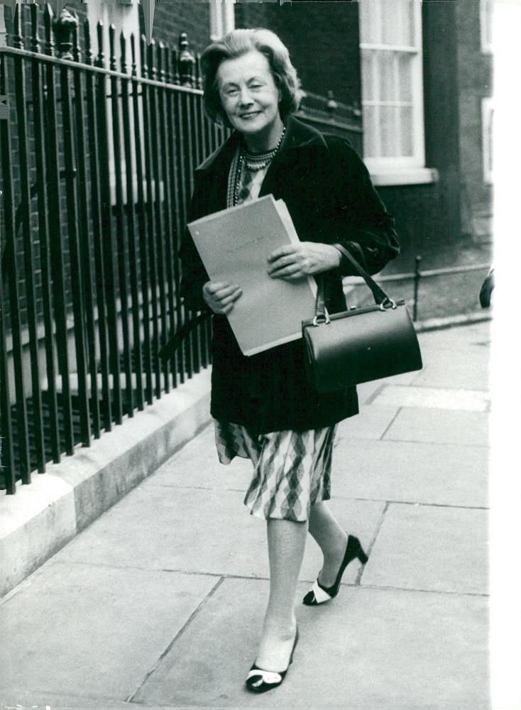 Barbara Castle, politician UK - Vintage Photograph