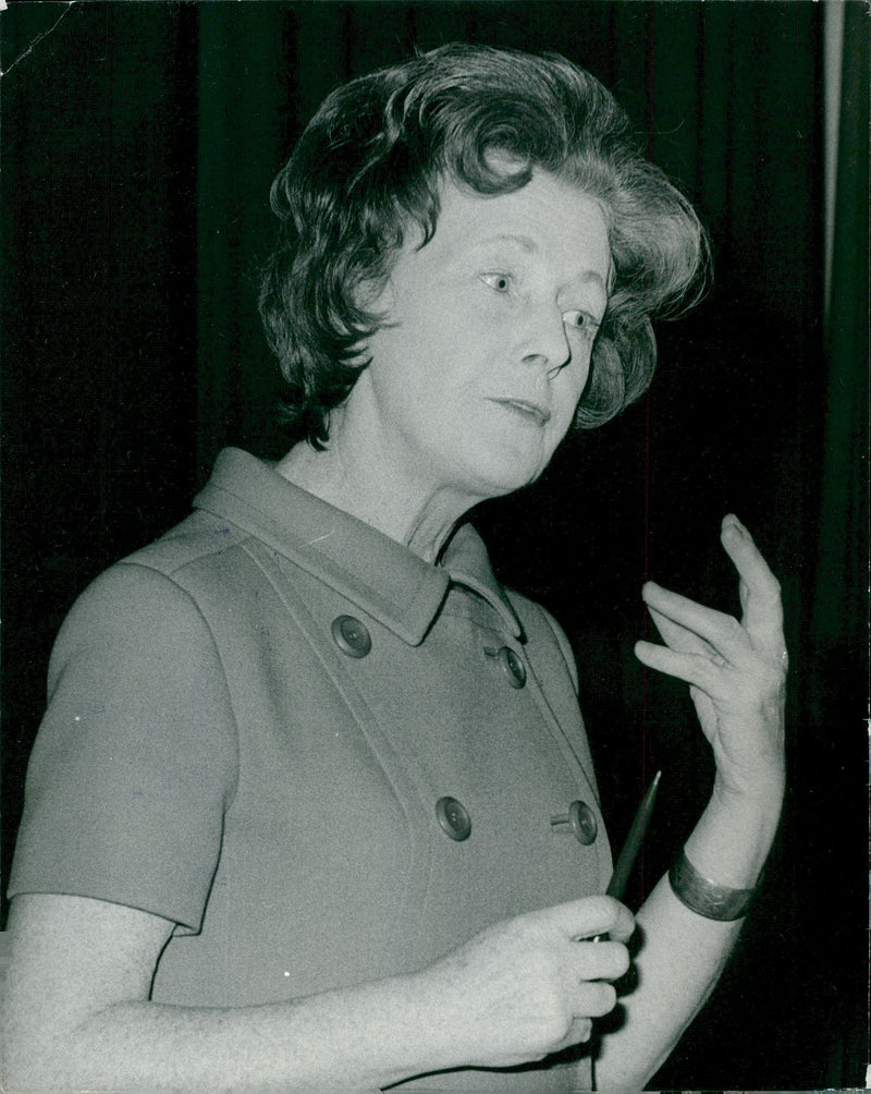 Barbara Castle, politician UK - Vintage Photograph