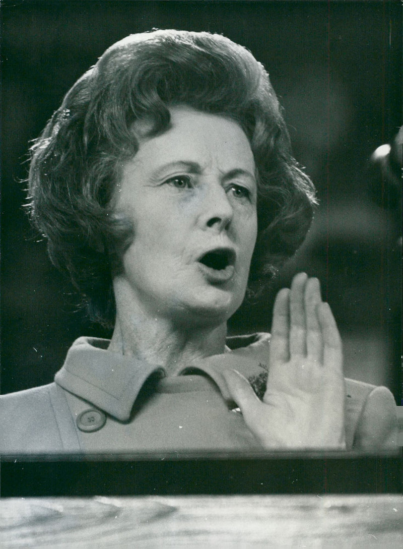 Barbara Castle, politician UK - Vintage Photograph