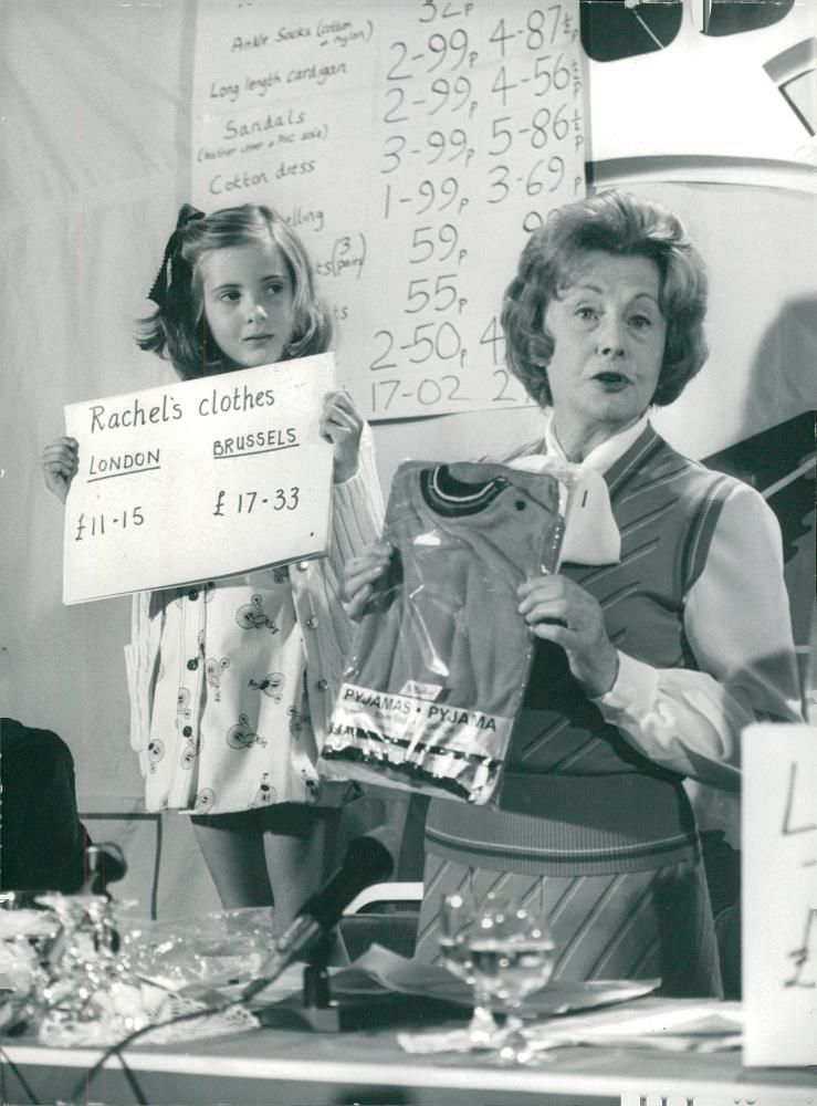 Barbara Castle, politician UK - Vintage Photograph