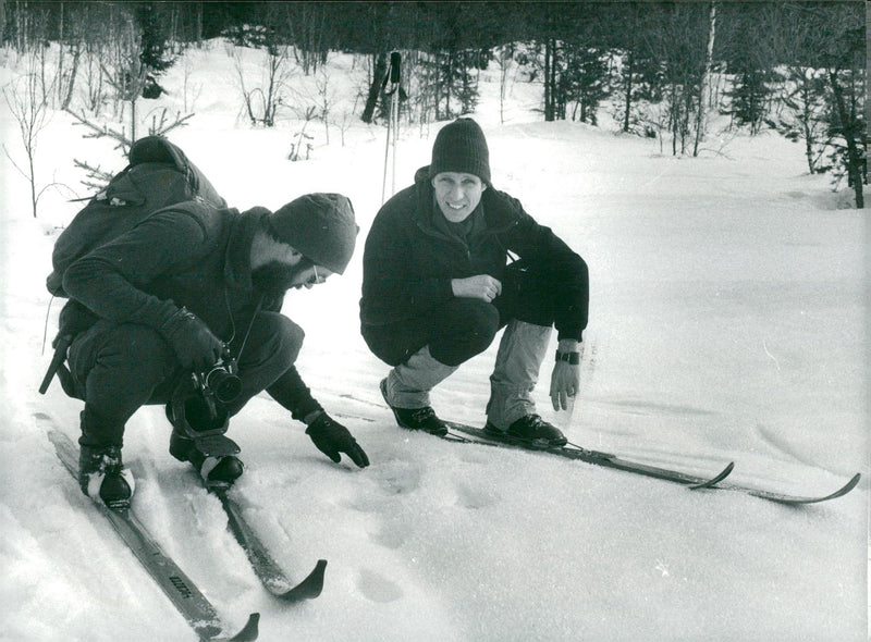 Anders Bjärvall, President of the Nature Conservation Association - Vintage Photograph