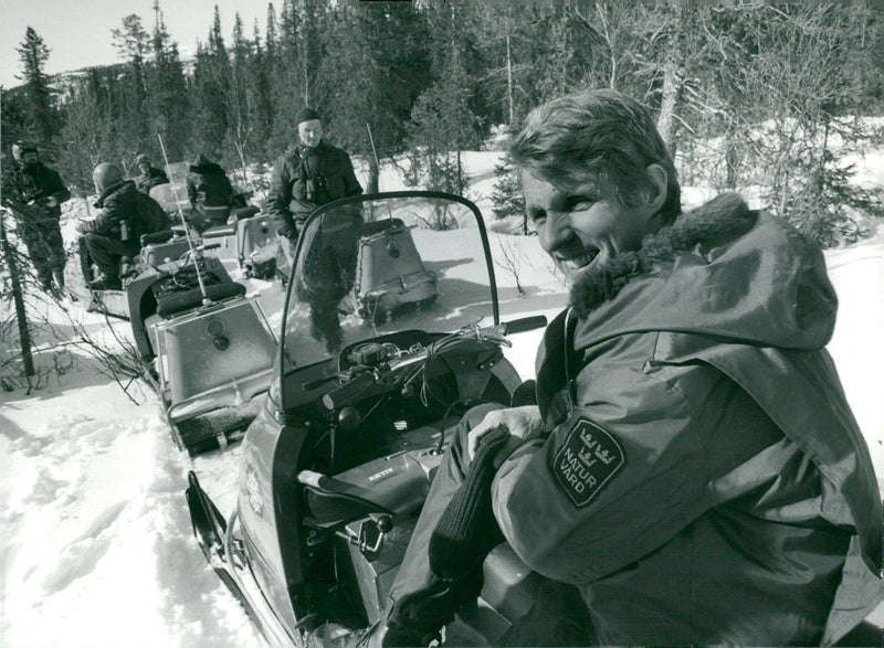 Anders Bjärvall, President of the Nature Conservation Association - Vintage Photograph