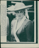 Princess diana of wales. - Vintage Photograph