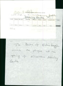 Prince Philip, Duke of Edinburgh at Kilverstone Mobility Center - Vintage Photograph