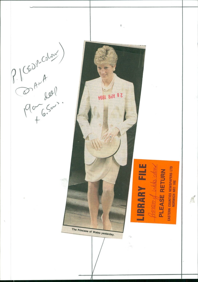 Princess Diana - Vintage Photograph