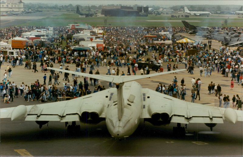 View of Mildenhall air fete. - Vintage Photograph