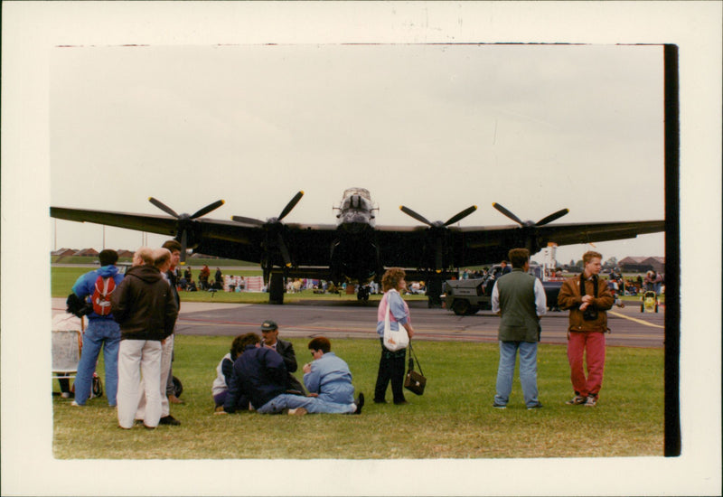 Mildenhall air fete. - Vintage Photograph