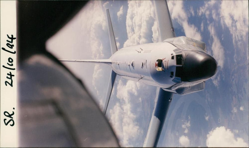 Air refueling. - Vintage Photograph