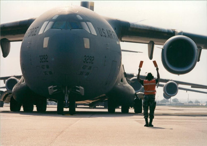 nEW USAF aircraft. - Vintage Photograph