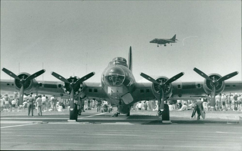 Mildenhall air fete. - Vintage Photograph