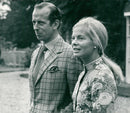 Katharine, Duchess of Kent with the Duke of Kent. - Vintage Photograph