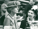 Katharine, Duchess of Kent with Lady Cook - Vintage Photograph