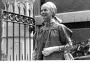 The Duchess of Kent arriving at St. Peter Mancroft church - Vintage Photograph
