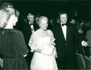 Duchess of Kent Social Visit - Vintage Photograph