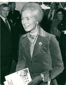 Katharine, Duchess of Kent arrival at Earlham Hall - Vintage Photograph