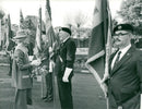 The Duchess of Kent with the Royal British Legion at the Halsey House - Vintage Photograph